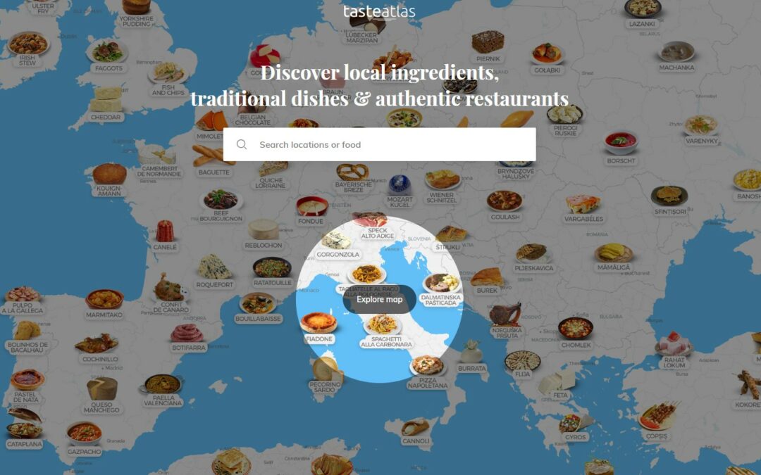 Taste Atlas: el mapamundi del sabor